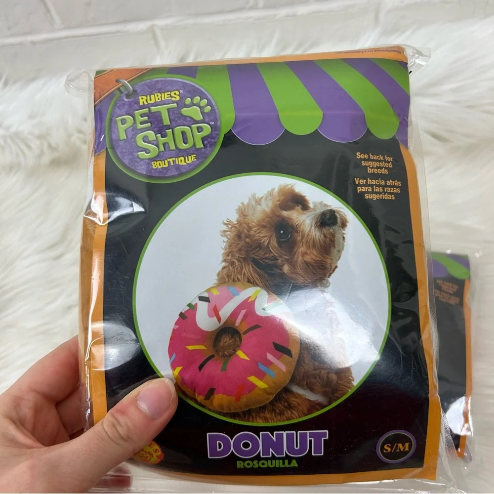 Rubies Pet Shop Boutique Dog Donut & Pumpkin Hat Halloween Accessories
